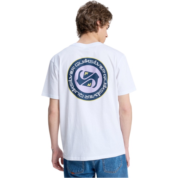 2026 Quiksilver Mens EV Duality T-Shirt EQYZT08290 - White